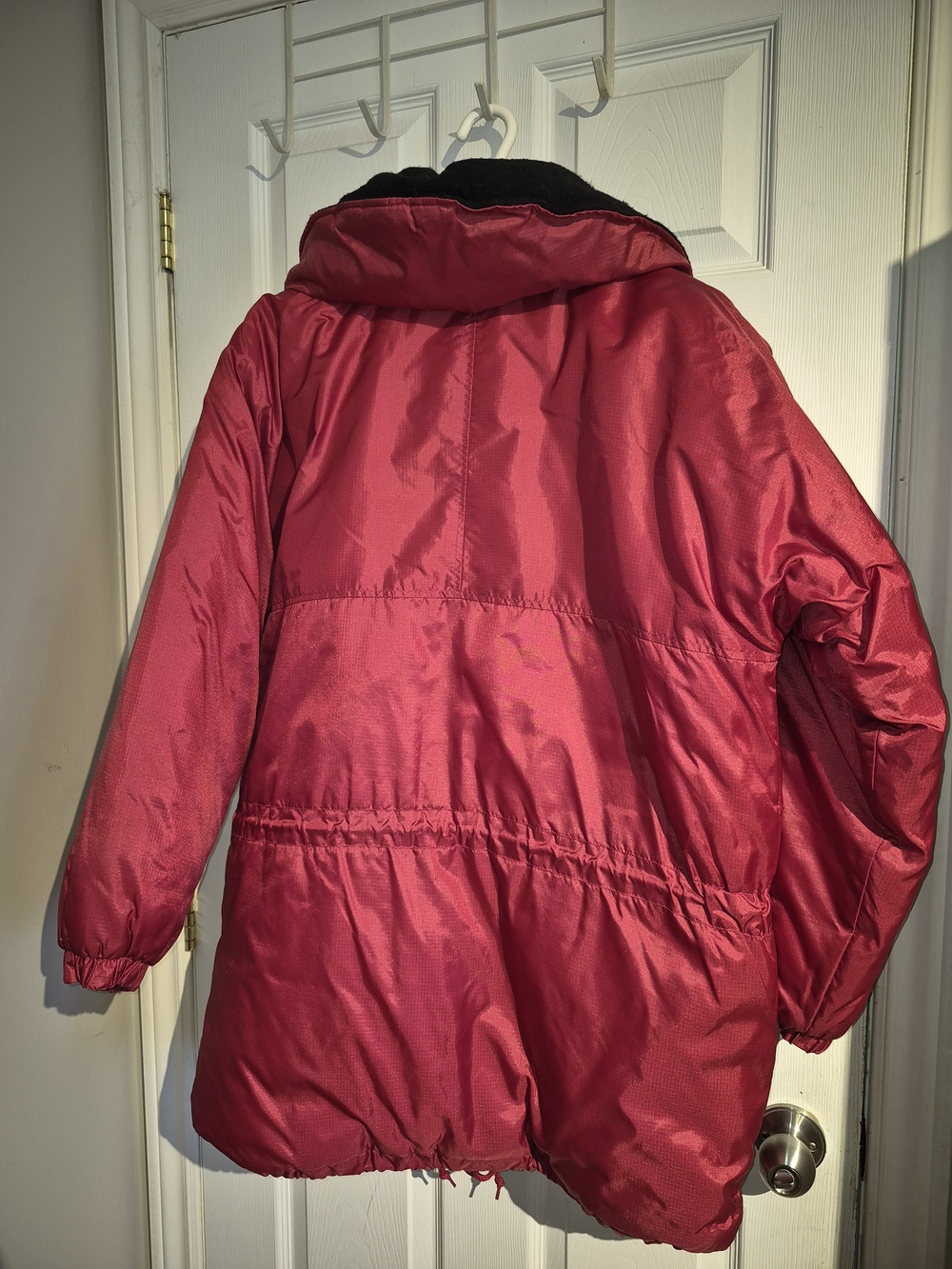 Vintage Red Parka Jacket - Picture 5 of 8
